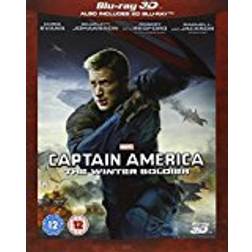 Captain America: The Winter Soldier [Blu-ray 3D + Blu-ray] [Region Free]